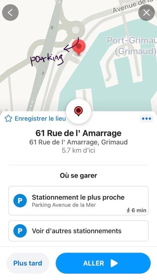Coup De Coeur Apartment Grimaud Bagian luar foto
